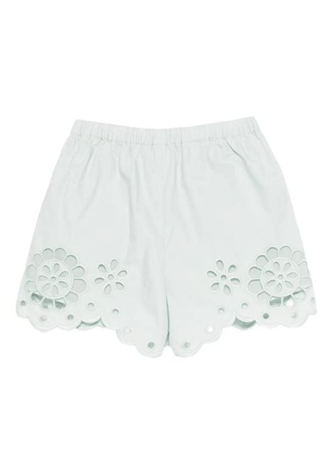 Shorts con smerlo ZIMMERMANN KIDS | 5877ARS261SOFT MINT